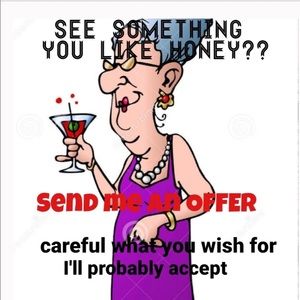 I am open to offers! Most prices have been drastically reduced!